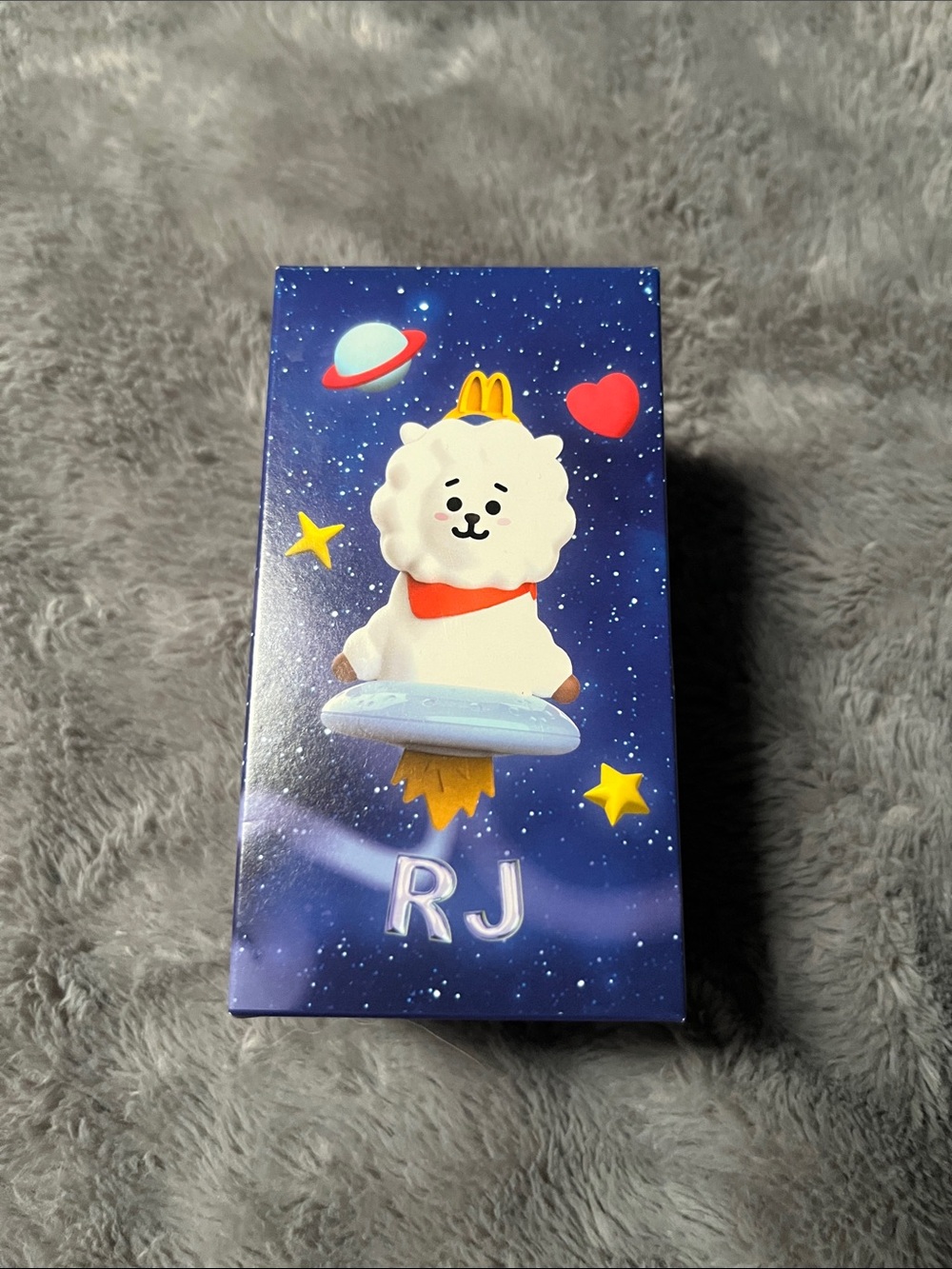 NIB McDonald’s Collectible RJ Space Pup Dog Toy - White